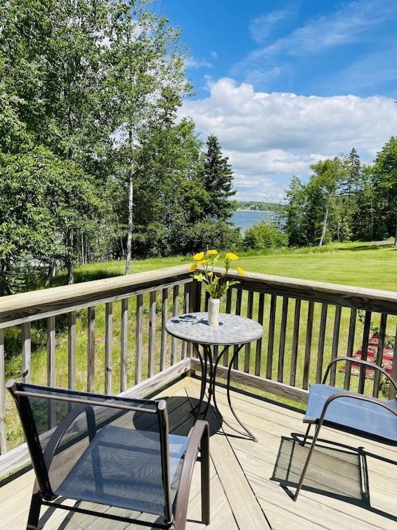Chalet With A Private Beach In Acadia National Park Bar Harbor Esterno foto