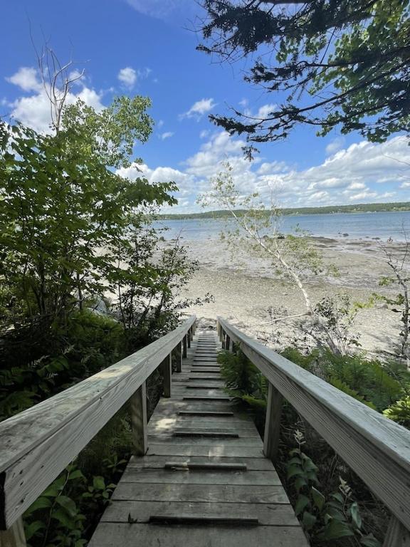 Chalet With A Private Beach In Acadia National Park Bar Harbor Esterno foto